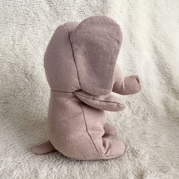Aurora World Elephant Mauve Pink Plush 7” Mable Stuffed Animal Toy - Picture 2 of 6